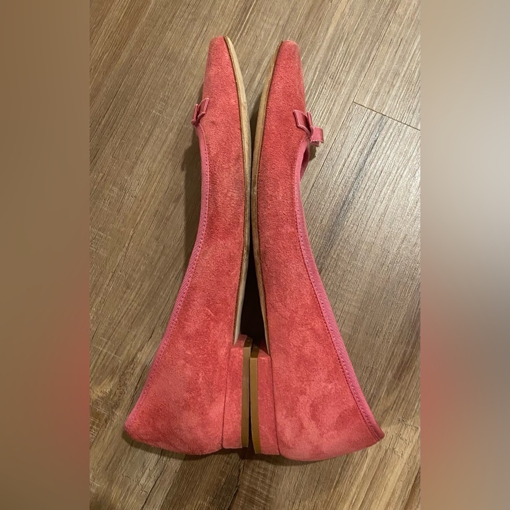 DÔEN Odette Suede Ballet Flat Dusty Pink Size EU 37/US 6.5 - Picture 5 of 13